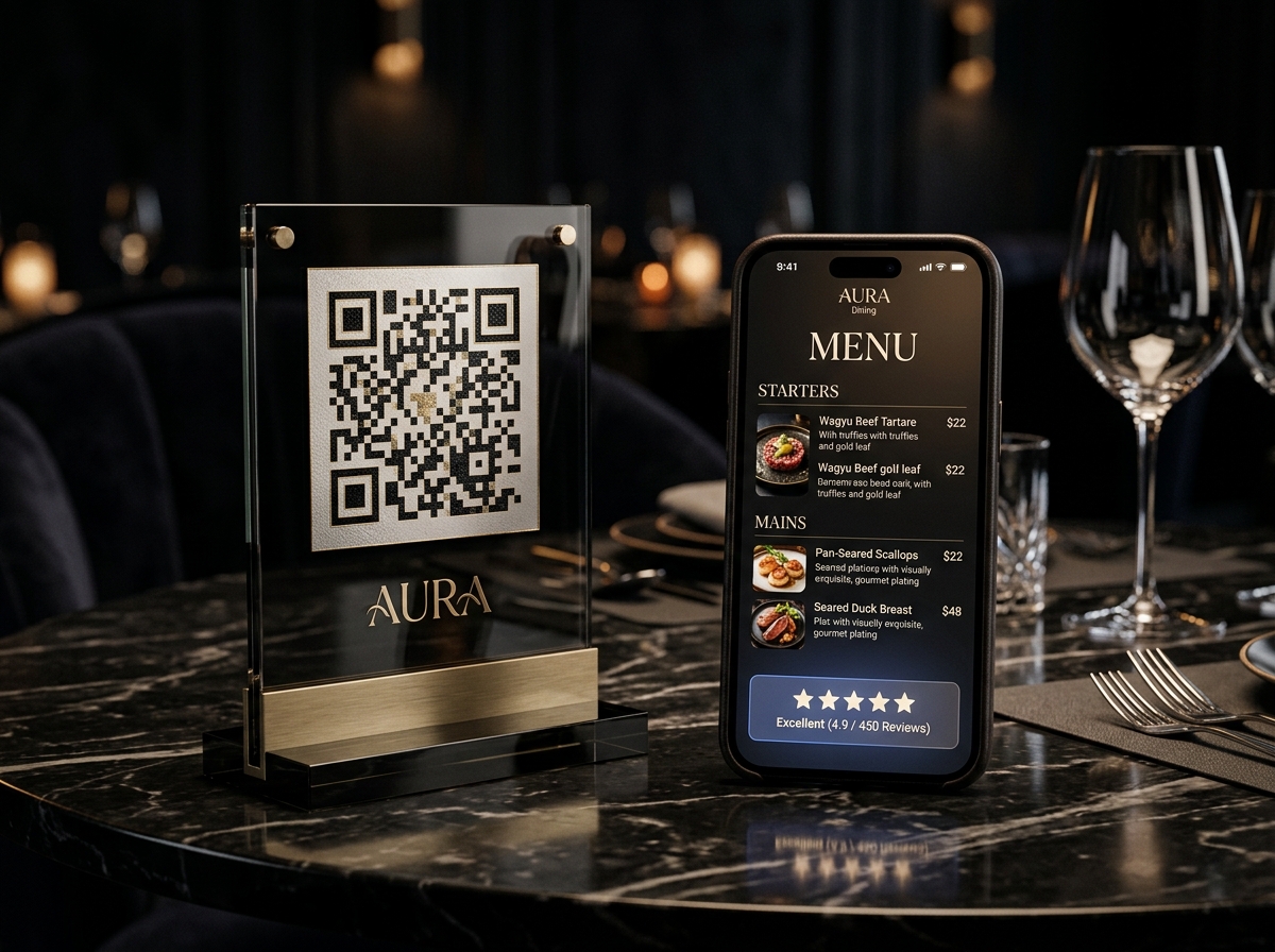 Smart QR Menu & Review Engine